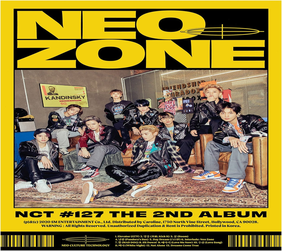 NCT 127 - The 2nd Album 'NCT #127 Neo Zone' [N Ver.] - [CD]