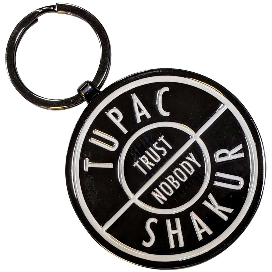Tupac Keychain: Trust Nobody