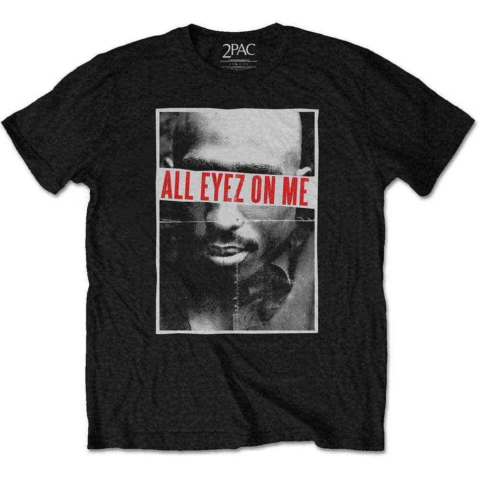Tupac Unisex T-Shirt: All Eyez (Black)