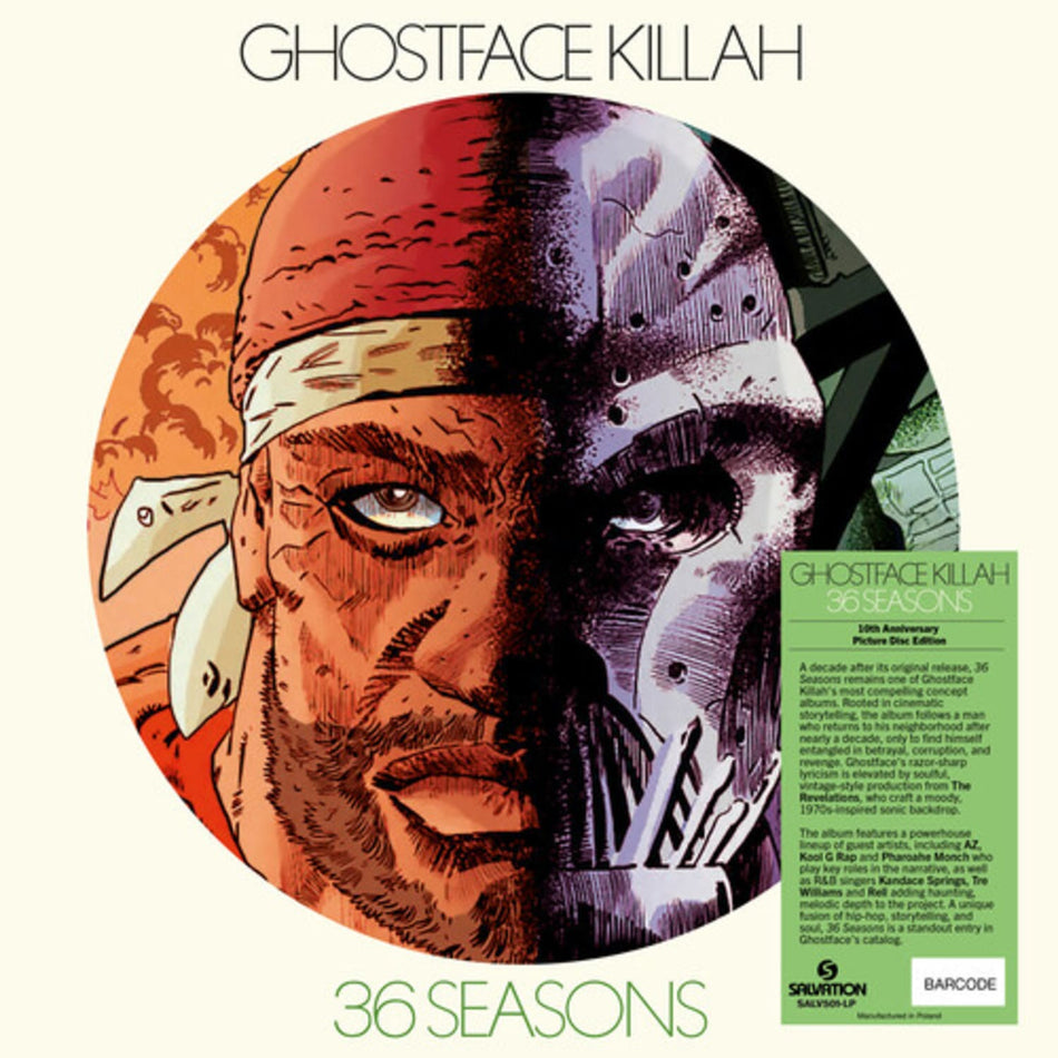 Ghostface Killah - 36 Seasons: 10th Anniversary - Picture Disc - [Vinyl]