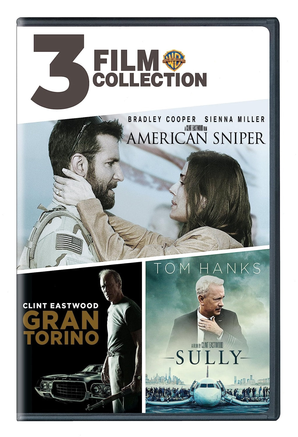 American Sniper / Gran Torino / Sully - (Eco Amaray Case, 2 Pack) - [DVD]