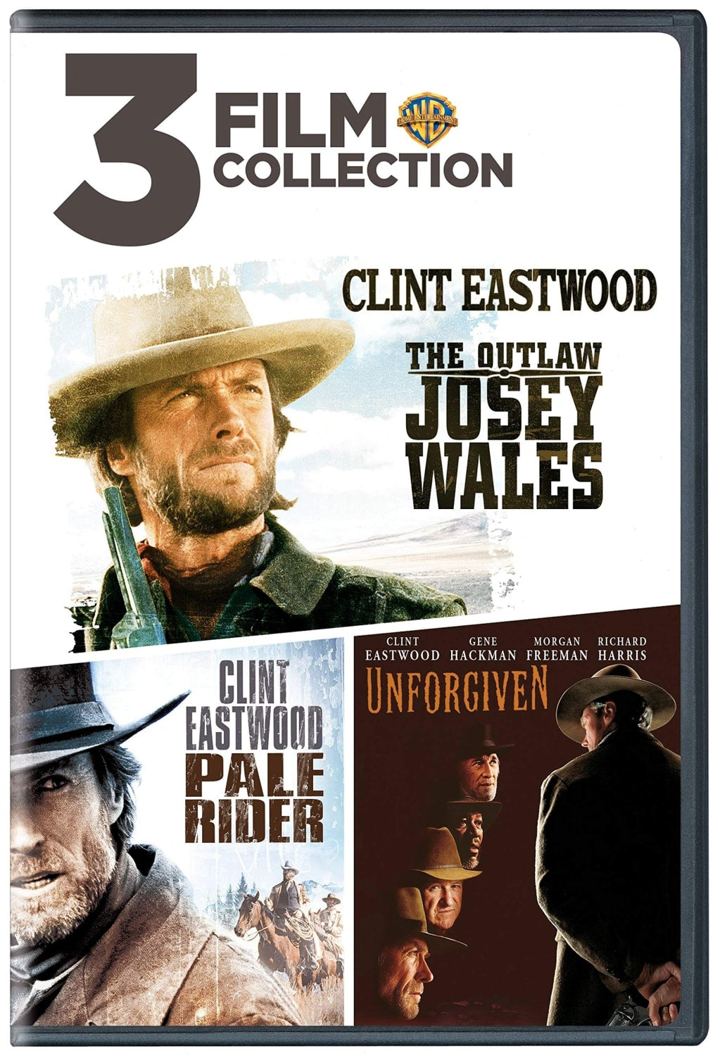 The Outlaw Josey Wales / Pale Rider / Unforgiven - (Eco Amaray Case, 2 Pack) - [DVD]