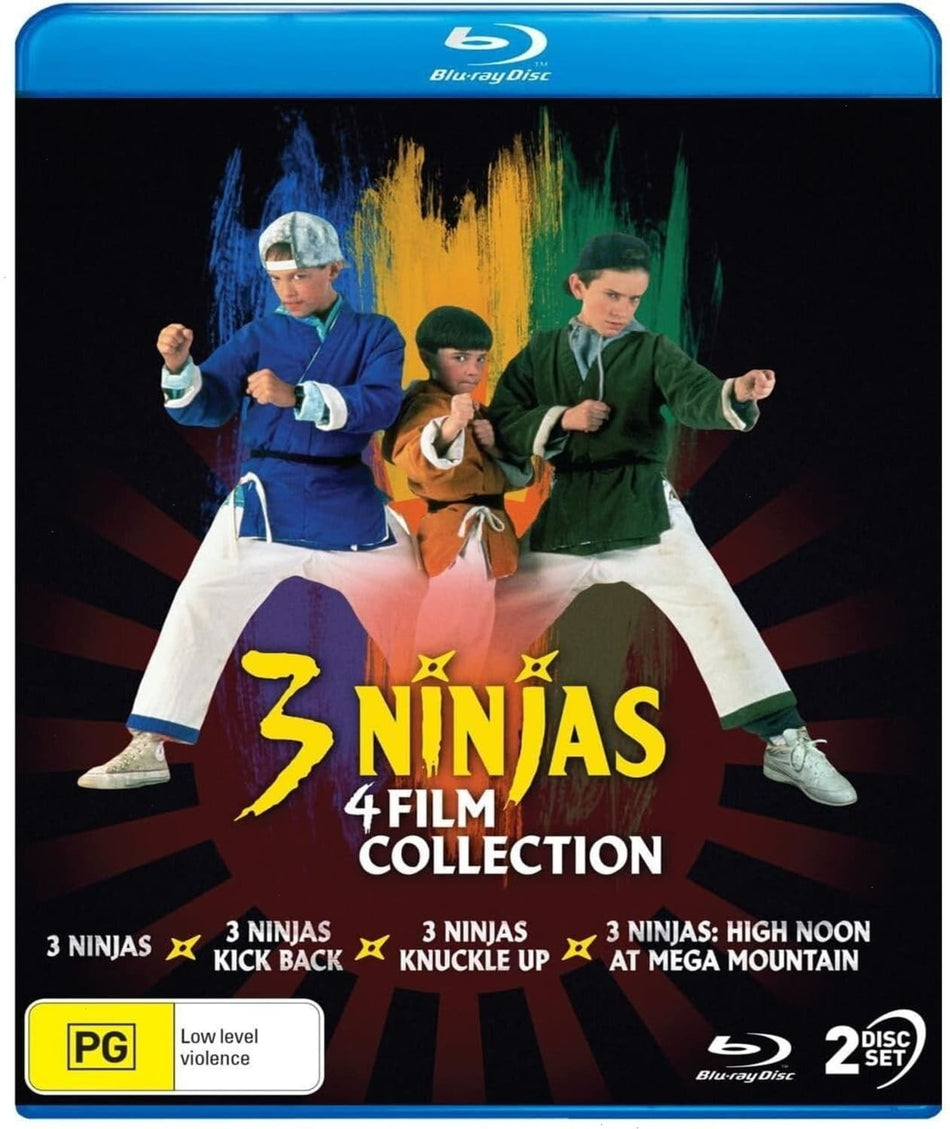 3 Ninjas: 4 Film Collection - [Blu-ray]