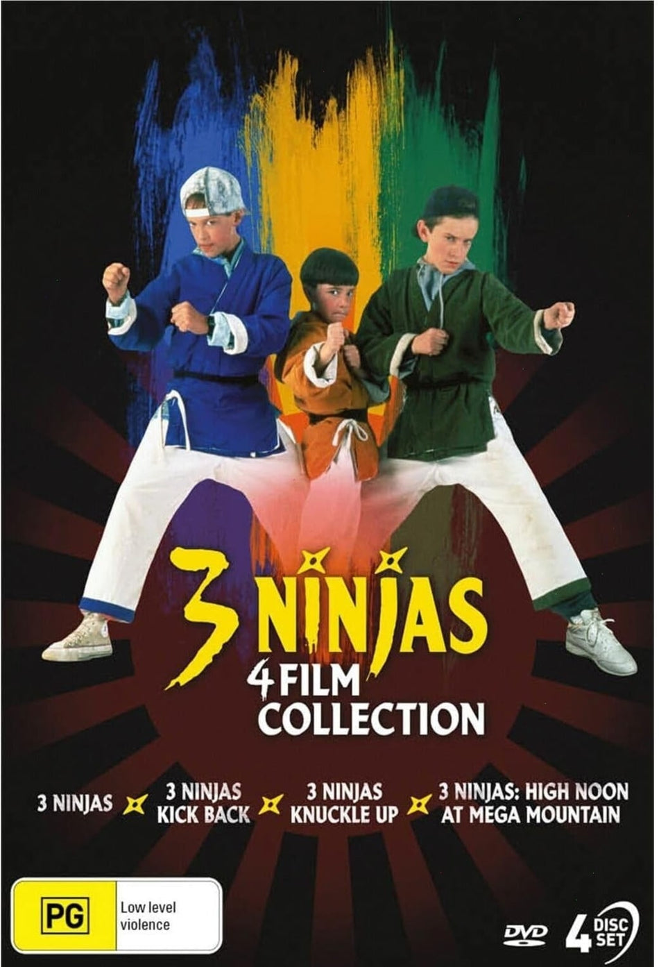 3 Ninjas: 4 Film Collection - [DVD]