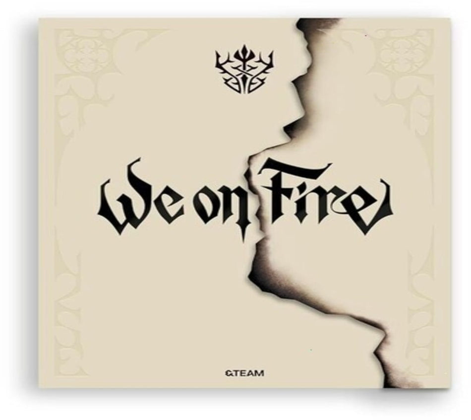& Team - 3rd EP 'We On Fire' - Limited Edition - [CD]