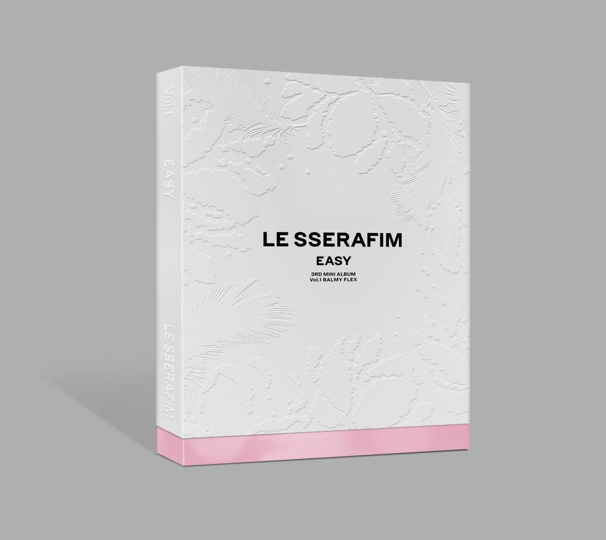 Le Sserafim - 3rd Mini Album 'EASY' Balmy Flex - (Booklet, Sticker, Photo / Photo Card, Postcard) - [CD]