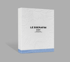 Le Sserafi - 3rd Mini Album 'EASY' Featherly Lotus - (Booklet, Sticker, Photo / Photo Card, Postcard) - [CD]