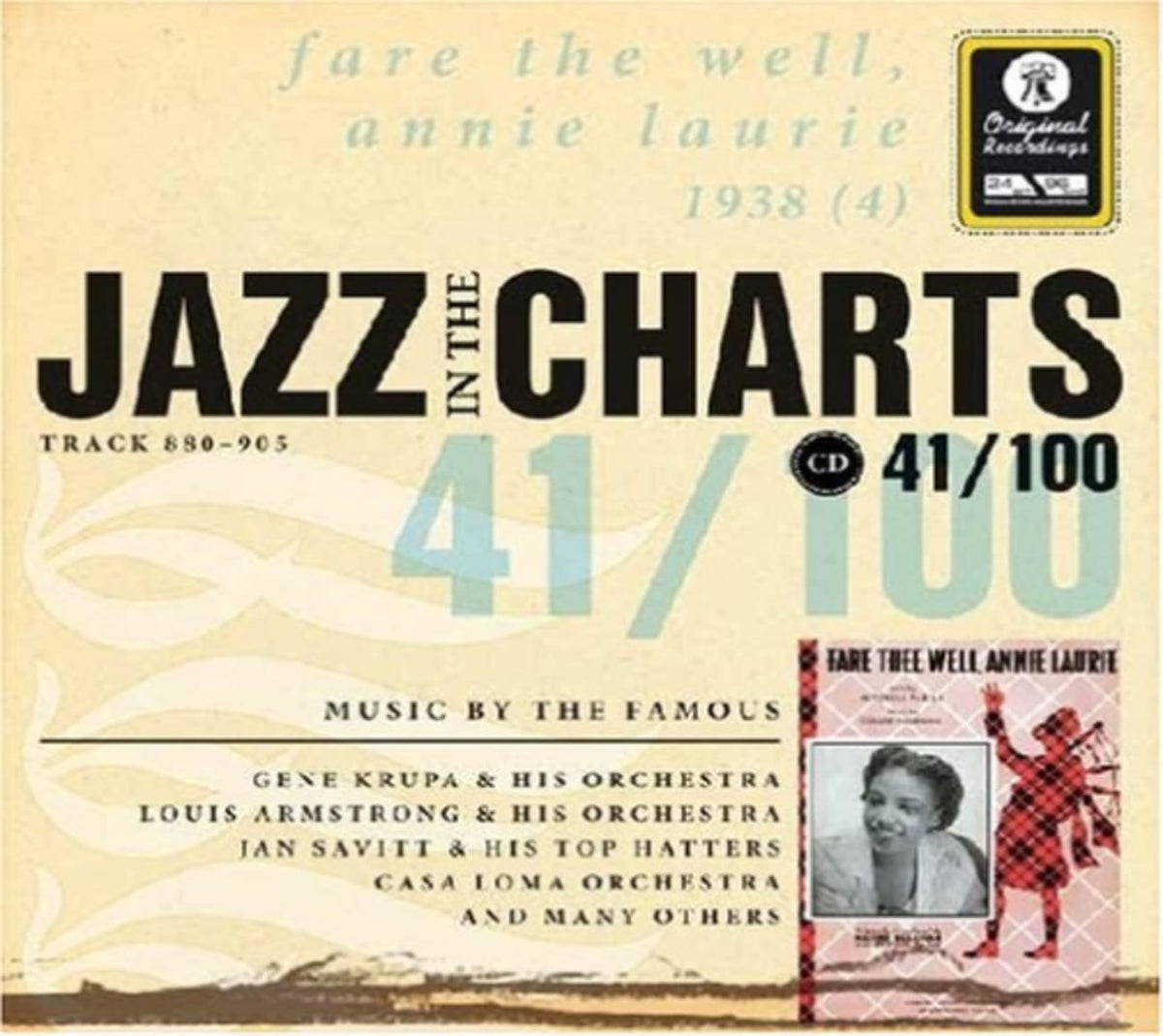Jazz In The Charts - 41/100 GENE KRUPA - JAN SAVITT - [CD]