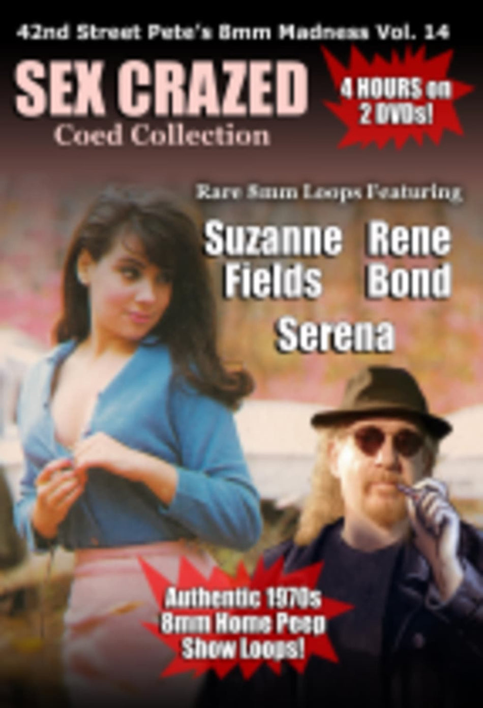 42ND STREET PETE'S SEX CRAZED COEDS 8MM LOOP COLLECTION - [DVD]