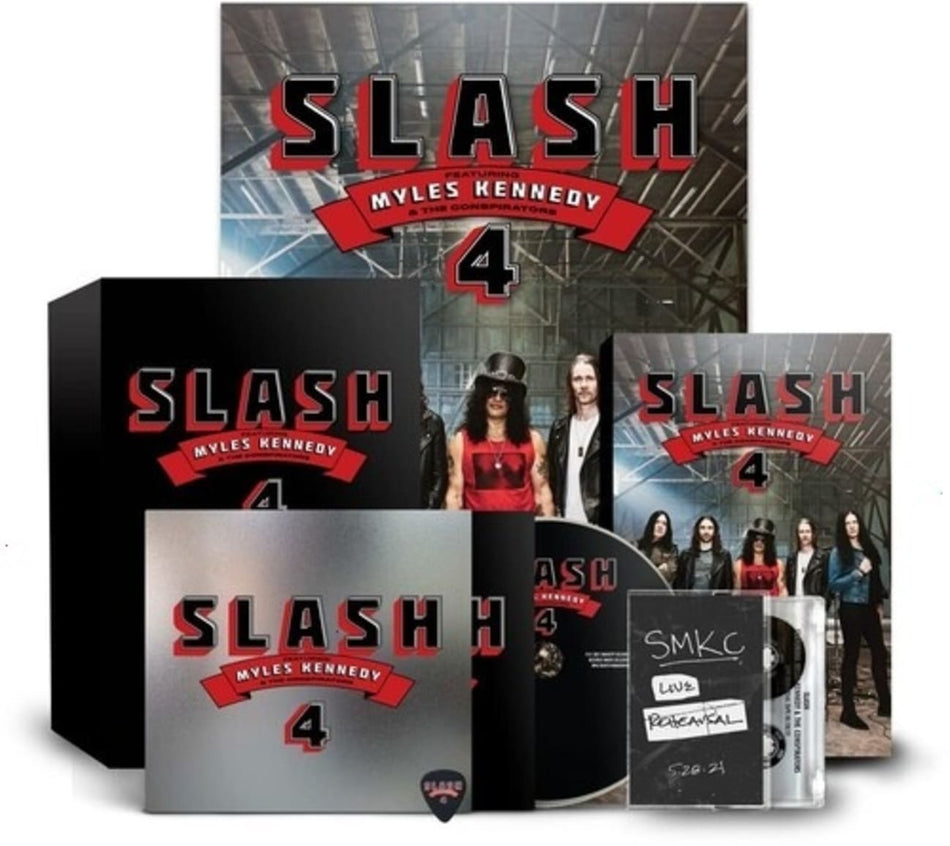 Slash - 4 (feat. Myles Kennedy and The Conspirators) [CD Box] - (Deluxe Edition, Poster, Guitar Pick, Photo Book, O-Card Packaging) - [CD]