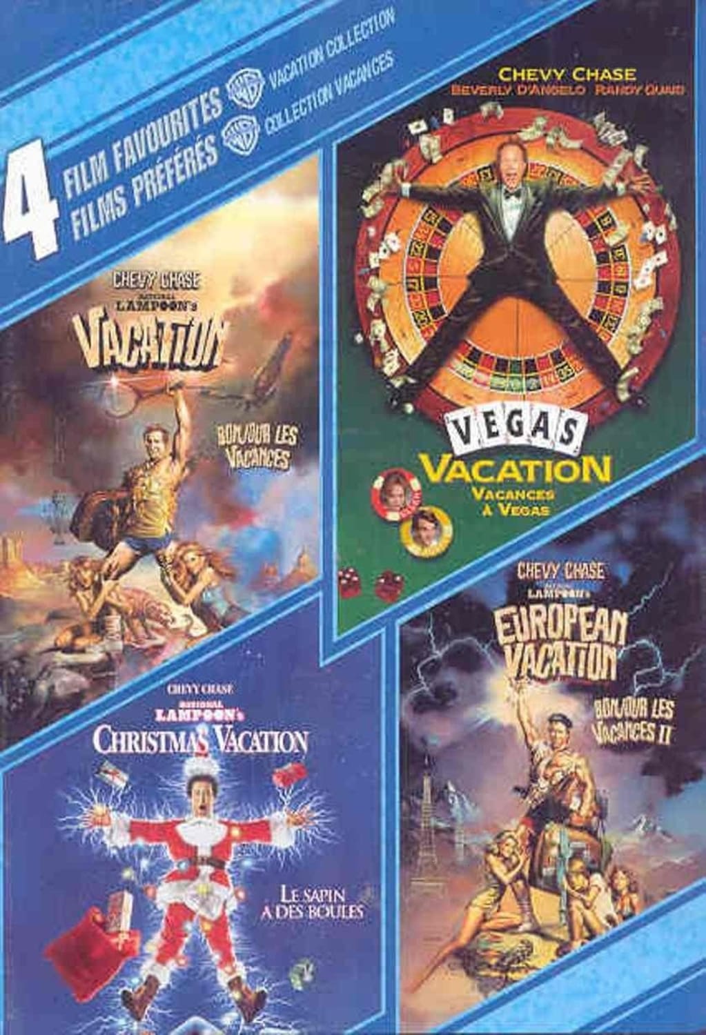 4 FILM FAVORITES: VACATION COLLECTION [VACATION / VEGAS VACATION / CHRISTMAS VACATION / EUROPEAN VACATION] - [DVD]