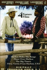 4 Feature Films: Harlem Rides the Range / Moon Over Harlem / The BigTimers / Dirty Gertie From Harlem, USA - [DVD]