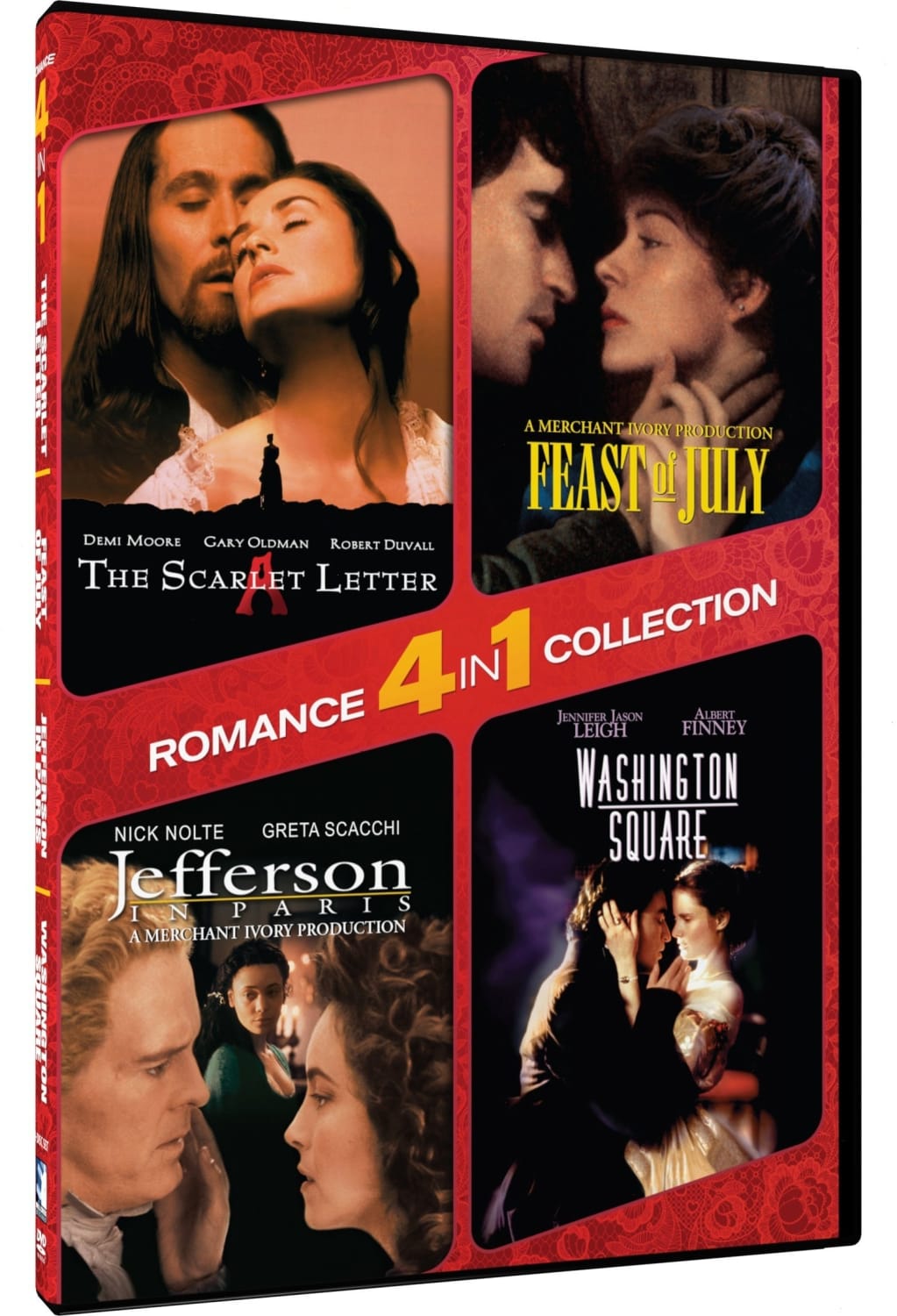 The Scarlet Letter, Washington Square, Jefferson In Paris, Feast Of July - [DVD]