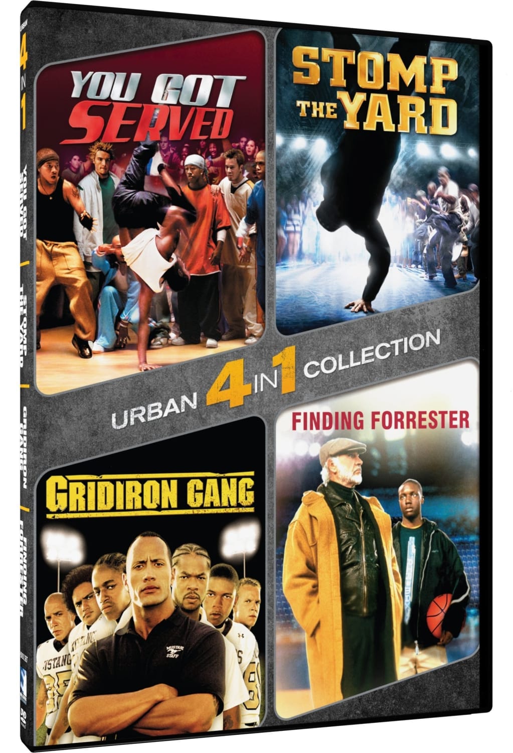 4 - In - 1 Urban Collection - You Got Served/Stomp The Yard/Gridiron Gang/Finding Forrester - [DVD]
