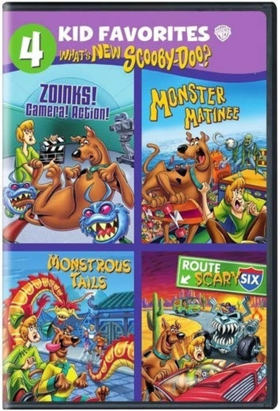 4 Kid Favorites: What's New Scooby-Doo? - (Boxed Set, Amaray Case) - [DVD]
