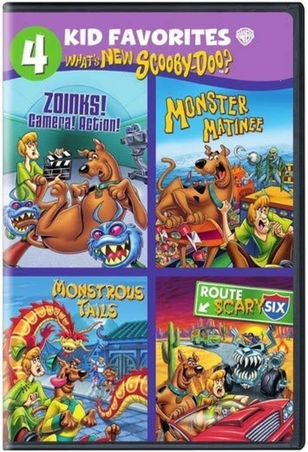4 Kid Favorites: What's New Scooby-Doo? - (Boxed Set, Amaray Case) - [DVD]