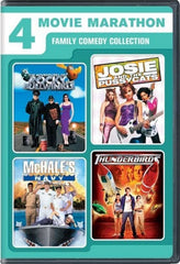 4 Movie Marathon: Family Comedy Collection [Adventures of Rocky & Bullwinkle / Josie and the Pussycats / McHale's Navy / Thunderbirds] - [DVD]