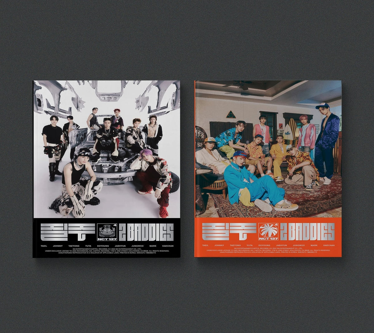 NCT 127 - The 4th Album '2 Baddies' [Photobook Ver.] - (Poster, Photo / Photo Card, Postcard) - [CD]