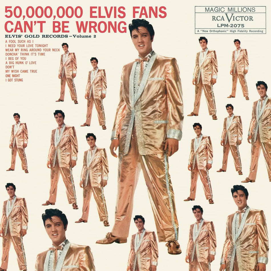 Elvis Presley - 50,000,000 Elvis Fans Can't Be Wrong: Elvis' Gold Records Volume 2 - [Vinyl]