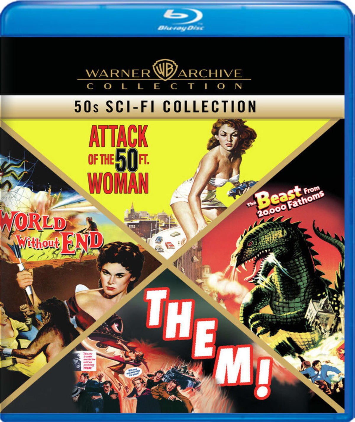 50s Sci-Fi Collection - (Boxed Set, Digital Theater System, Mono Sound) - [Blu-ray]