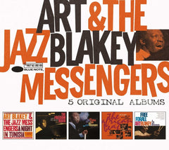 Art Blakey & Jazz Messengers - 5 Original Albums by Art Blakey & The Jazz Messengers - (Boxed Set) - [CD]