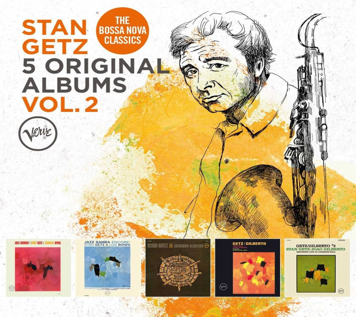 Stan Getz - 5 ORIGINAL ALBUMS - [CD]