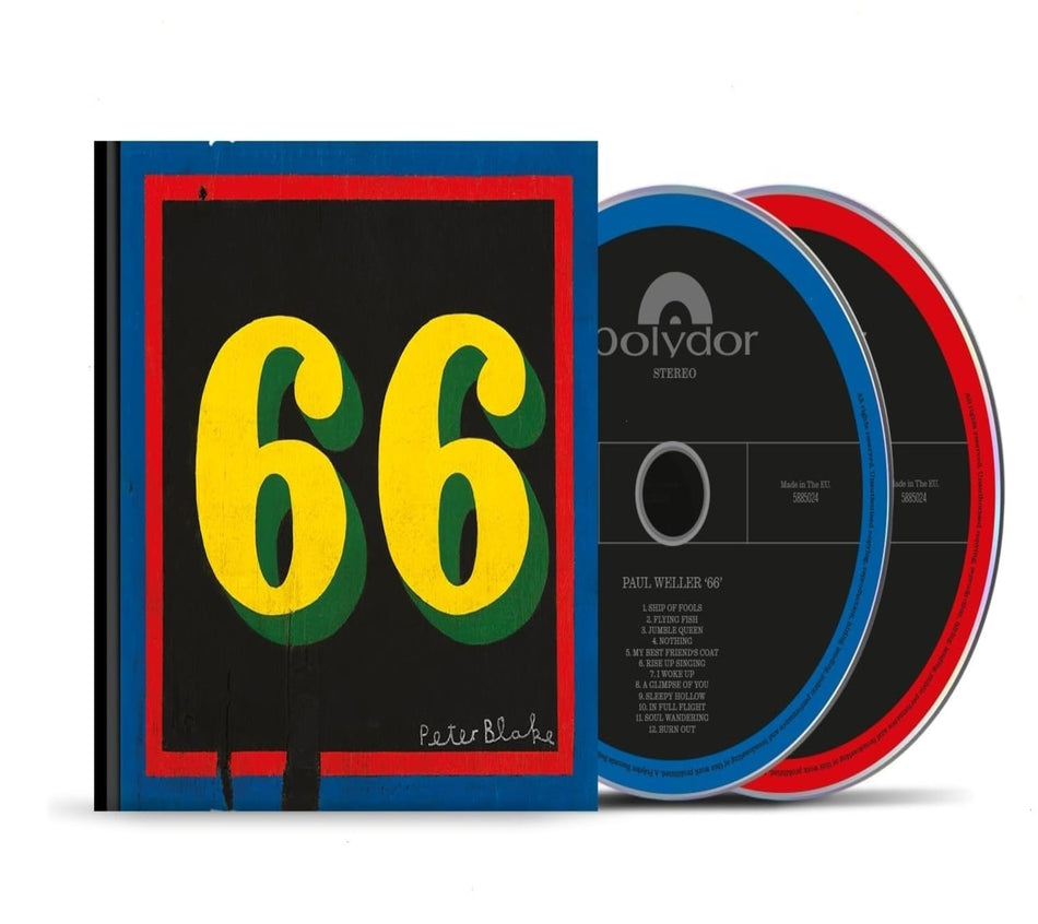 Paul Weller - 66 - Limited Deluxe Edition in Hardback Book with Bonus - [CD]