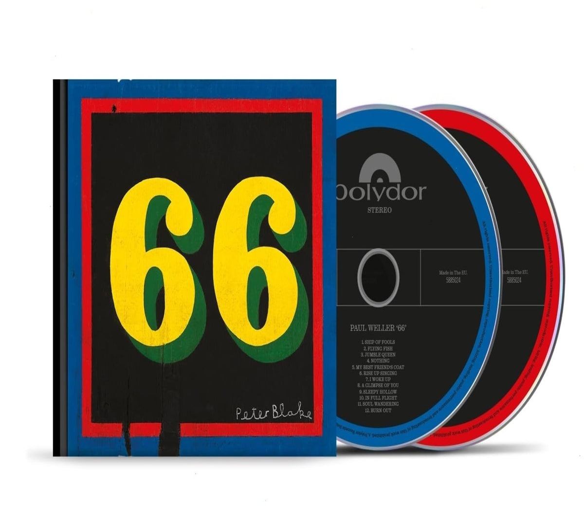 Paul Weller - 66 - Limited Deluxe Edition in Hardback Book with Bonus - [CD]