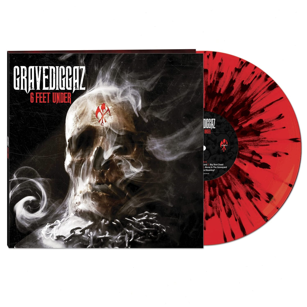 Gravediggaz - 6 FEET UNDER [RED & BLACK SPLATTER] - [Vinyl]