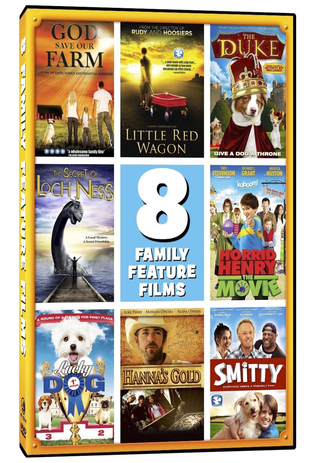 8 Feature Compilation: Family Features Live Action - [DVD]