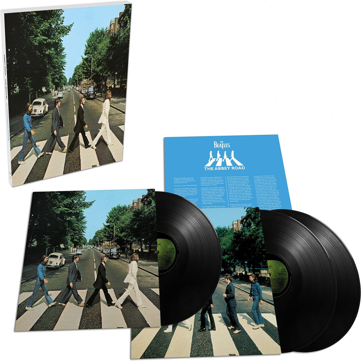 The Beatles - Abbey Road Anniversary (3LP 180g) - (Oversize Item Split, 180 Gram Vinyl, Deluxe Edition) - [Vinyl]