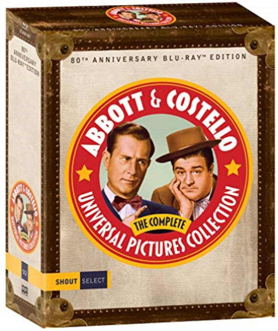 Abbott and Costello: The Complete Universal Pictures Collection (80th Anniversary Edition) - (Boxed Set, Full Frame, Anniversary Edition) - [Blu-ray]