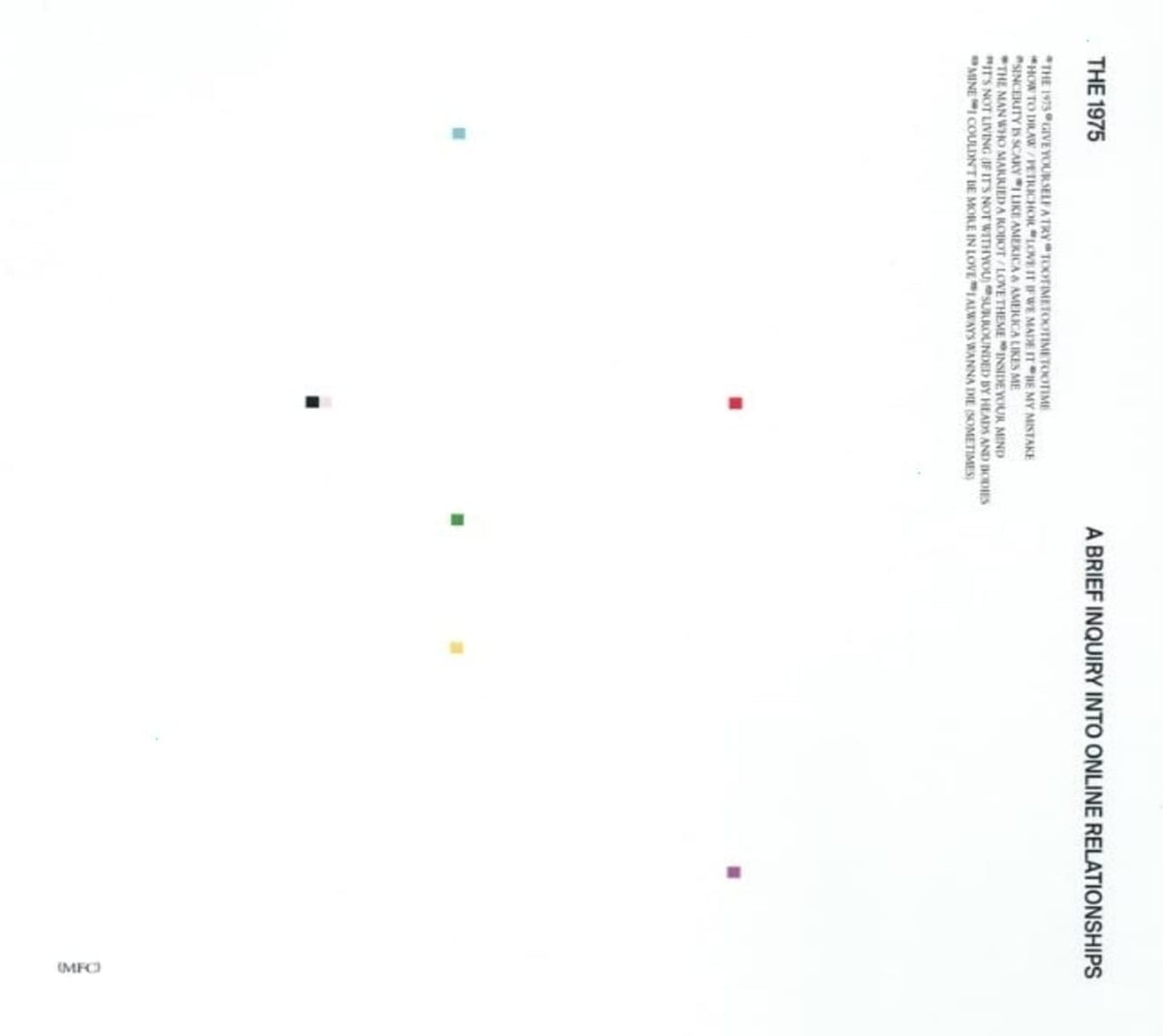 The 1975 - A BRIEF INQUIRY INTO ONLINE RELATIONSHIPS - [CD]
