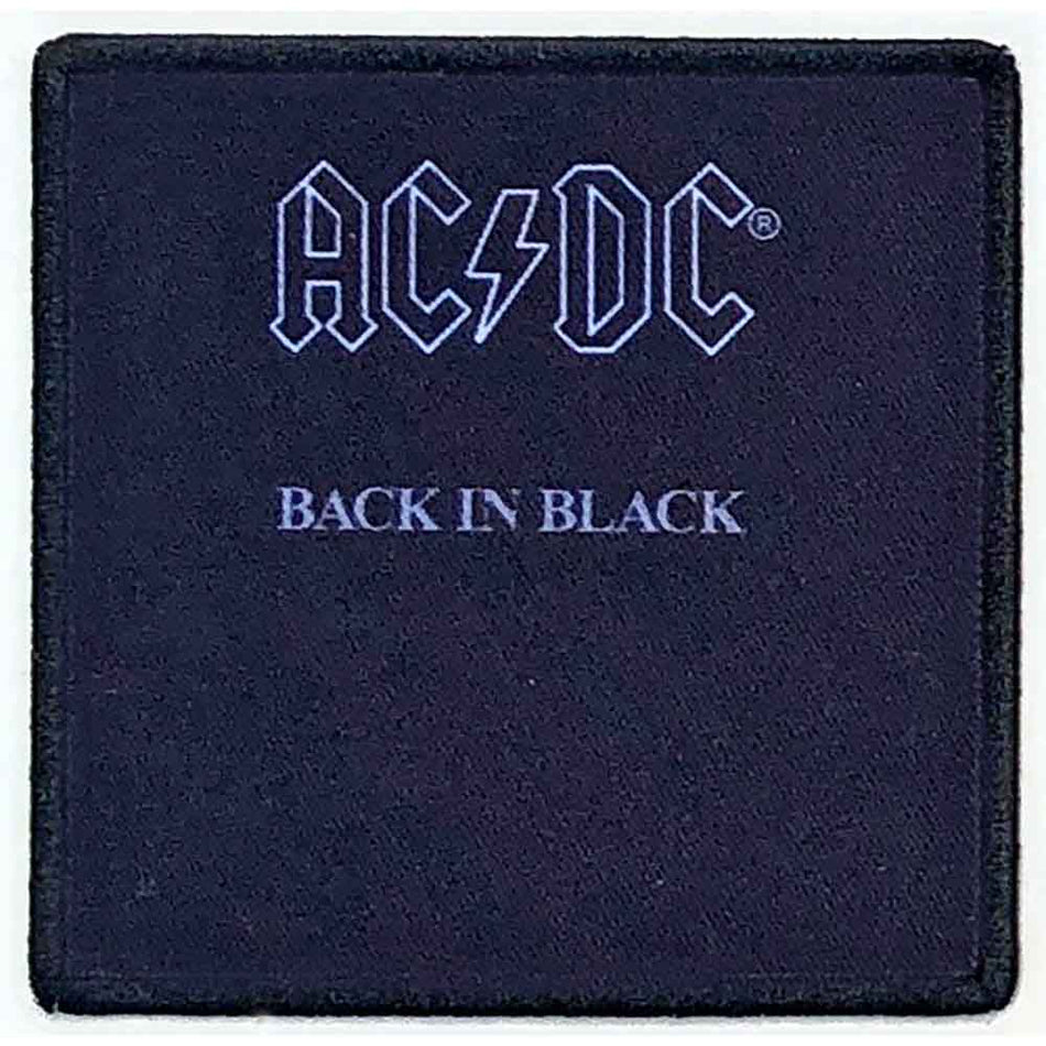 AC/DC Standard Patch: Back In Black 2
