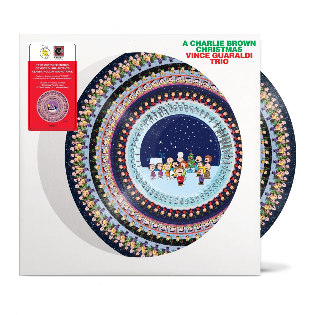 Vince Guaraldi - A Charlie Brown Christmas (60th Anniversary) [Zoetrope Edition] - (Limited Edition, Anniversary Edition, Zoetrope) - [Vinyl]