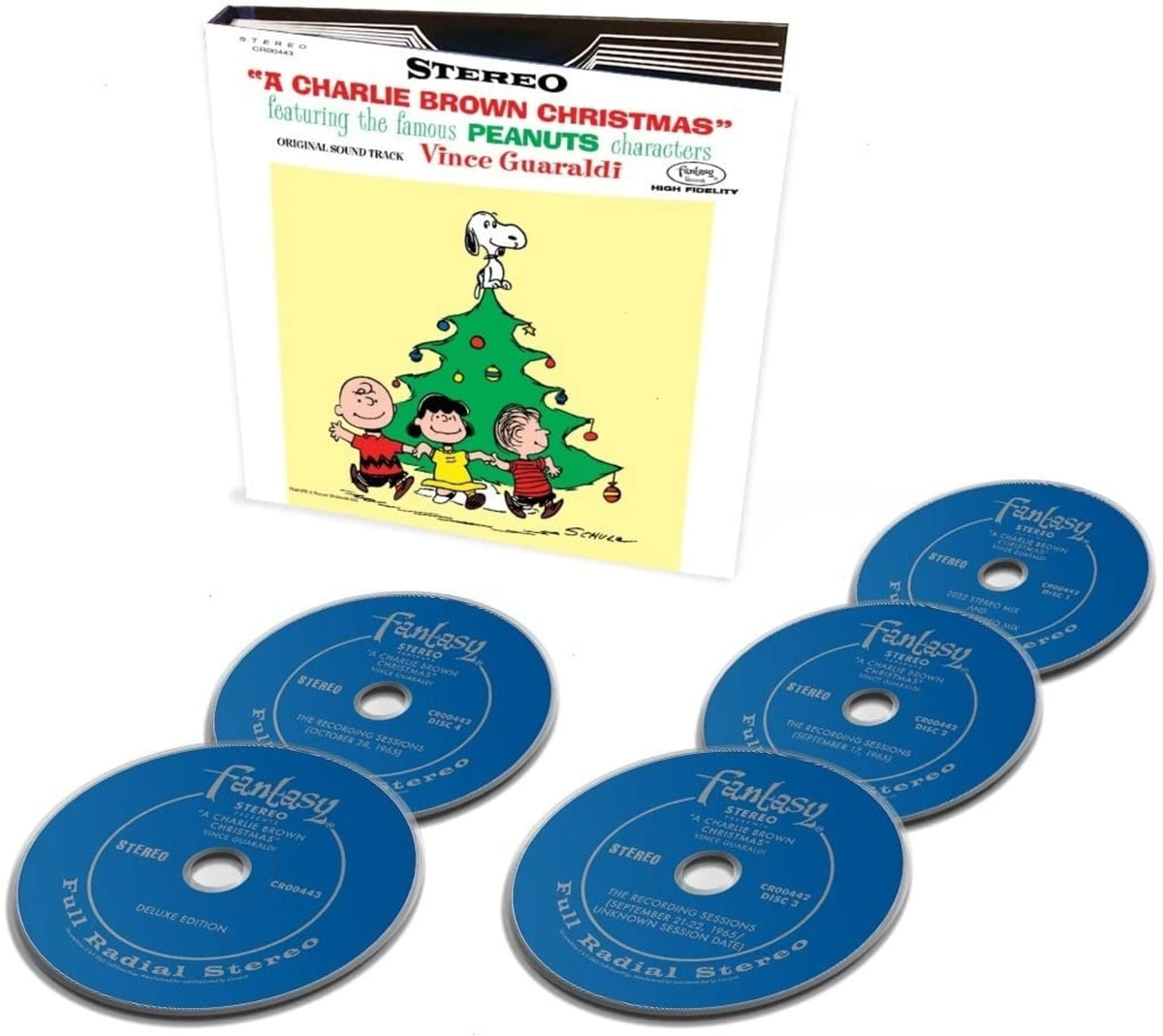 Vince Guaraldi - A Charlie Brown Christmas (Deluxe Edition) [4 CD/ Blu-ray Box Set] - (Deluxe Edition, Boxed Set, With Blu-ray, Remastered) - [CD]