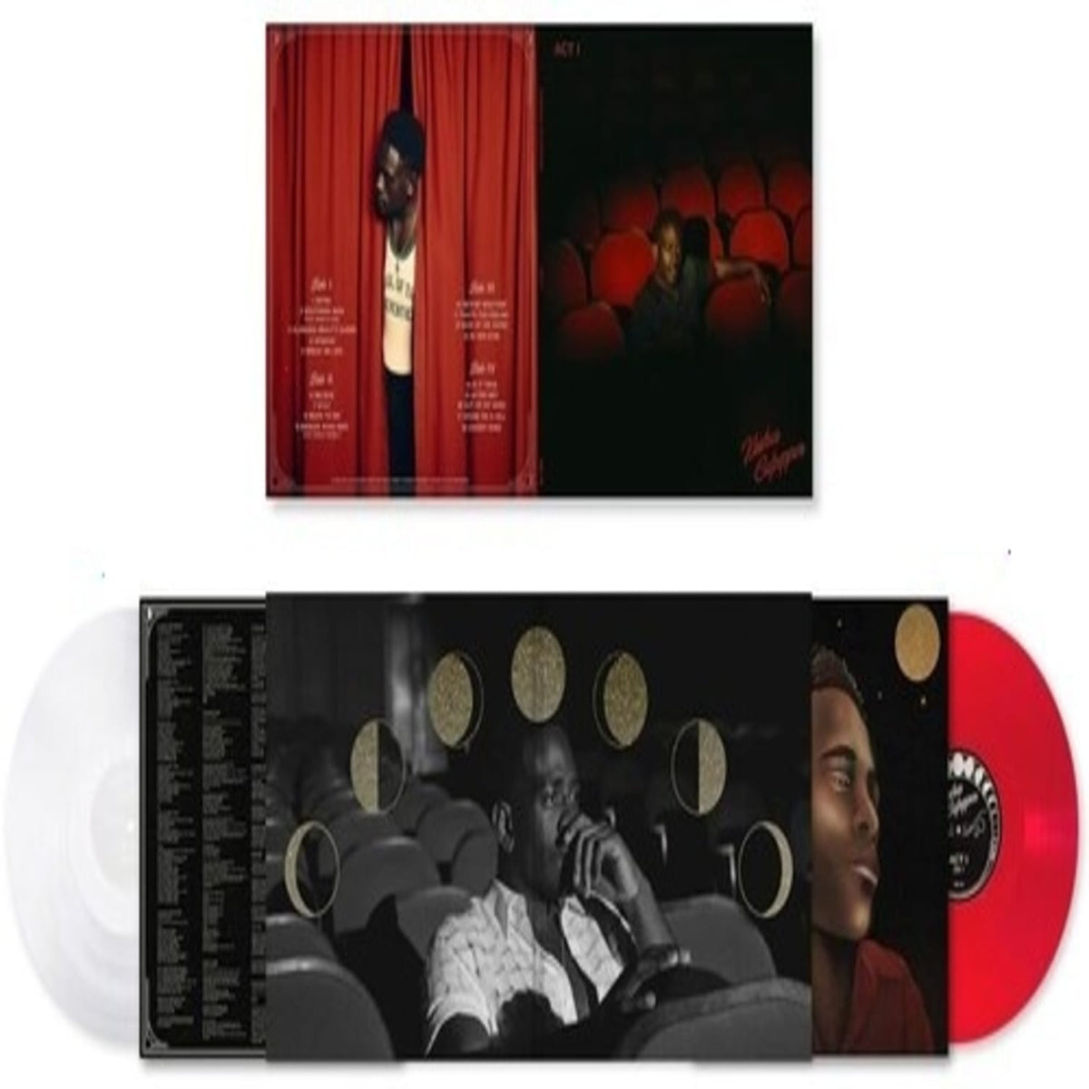 Kashus Culpepper - Act I - (Clear , Red) - [Vinyl]
