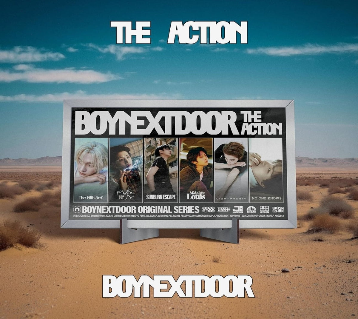 Boynextdoor - BOYNEXTDOOR 5th EP [The Action] [Frame ver.] - (Extended Play, With Book, Photo / Photo Card) - [CD]