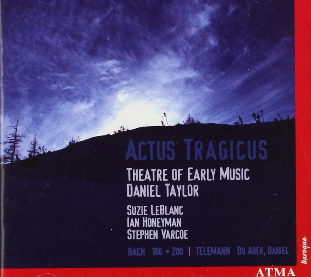 Bach*, Telemann* - *, * - ACTUS TRAGICUAS - [CD]
