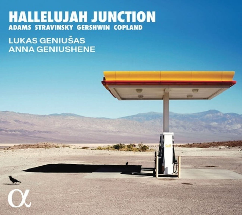 Lukas Geniusas - Adams, Stravinsky, Gershwin & Bernstein: Hallelujah Junction - (Lukas Geniusas) - [CD]