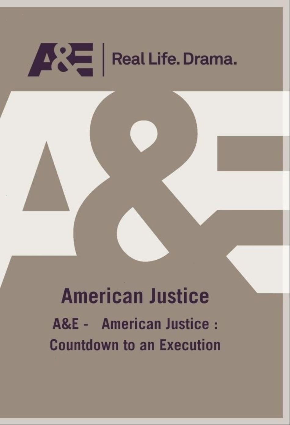American Justice Countdown To An Execution - [DVD]