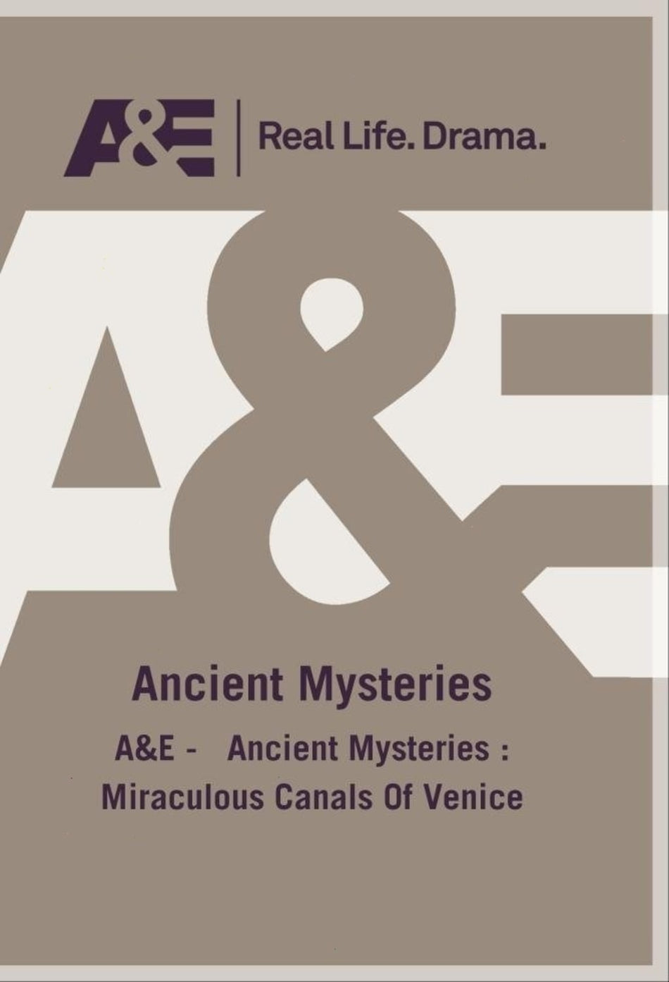 Ancient Mysteries Miraculous Canals Of Venice - [DVD]