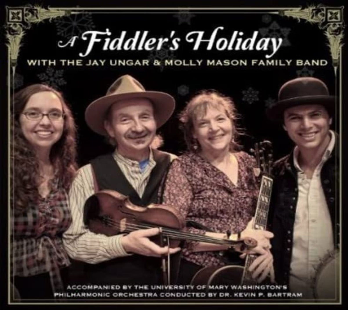 Jay Ungar & Molly Mason - Fiddler's Holiday With Jay Ungar & Molly Mason's Family Band - [CD]