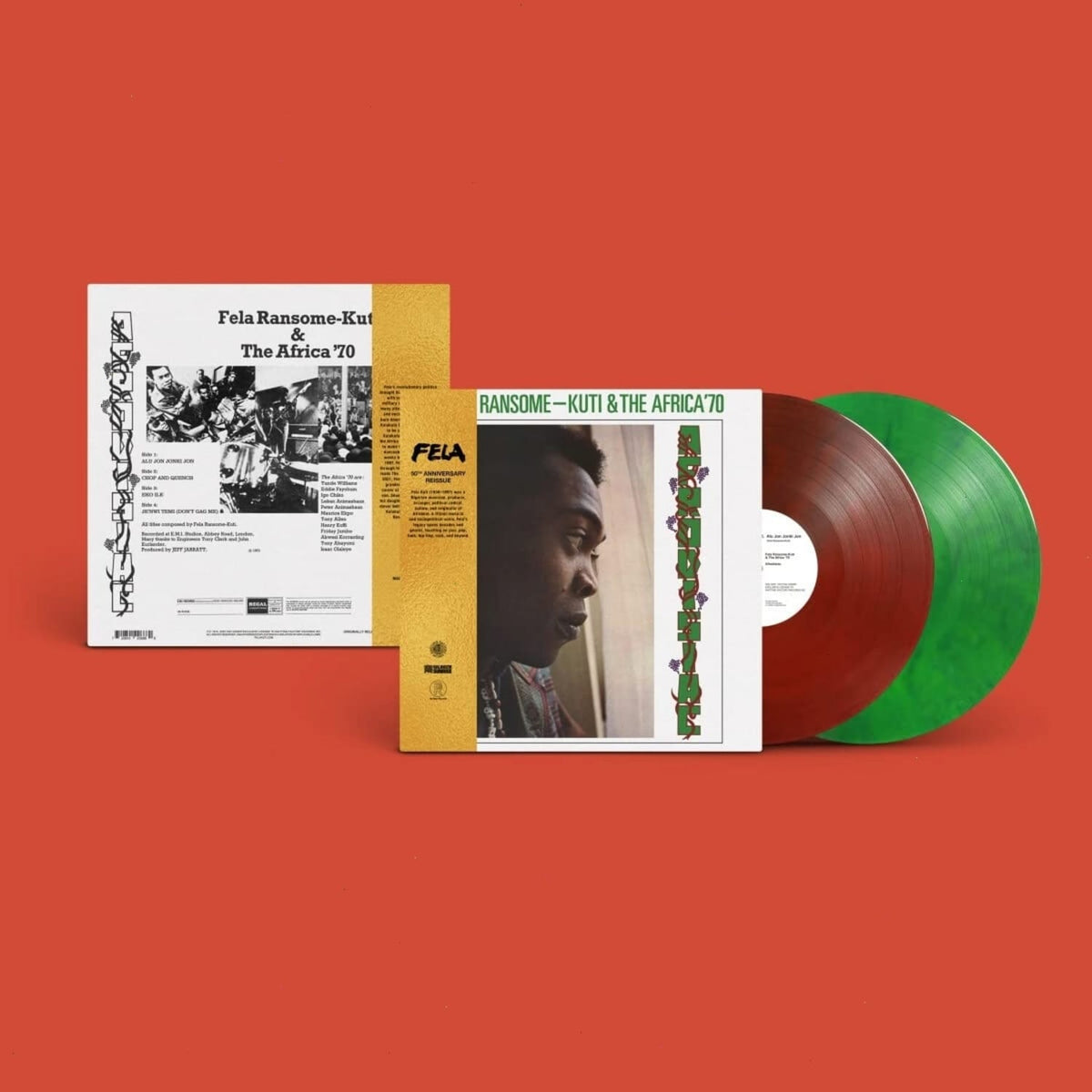 Fela Kuti - Afrodisiac - (Colored , Green, Red, Anniversary Edition) - [Vinyl]