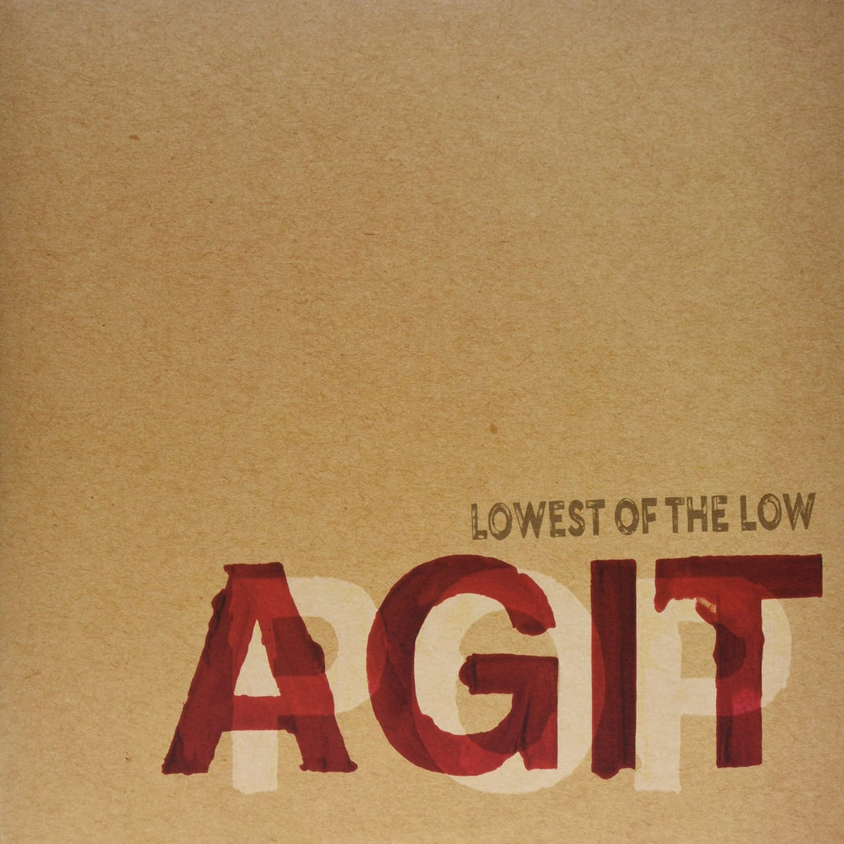 The Lowest of the Low - AGITPOP - (Gatefold LP Jacket) - [Vinyl]