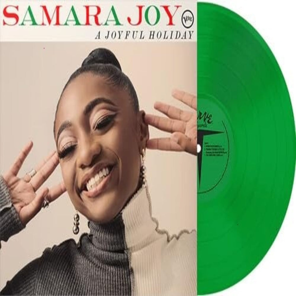 Samara Joy - A Joyful Holiday - Limited Emerald Green - [Vinyl]
