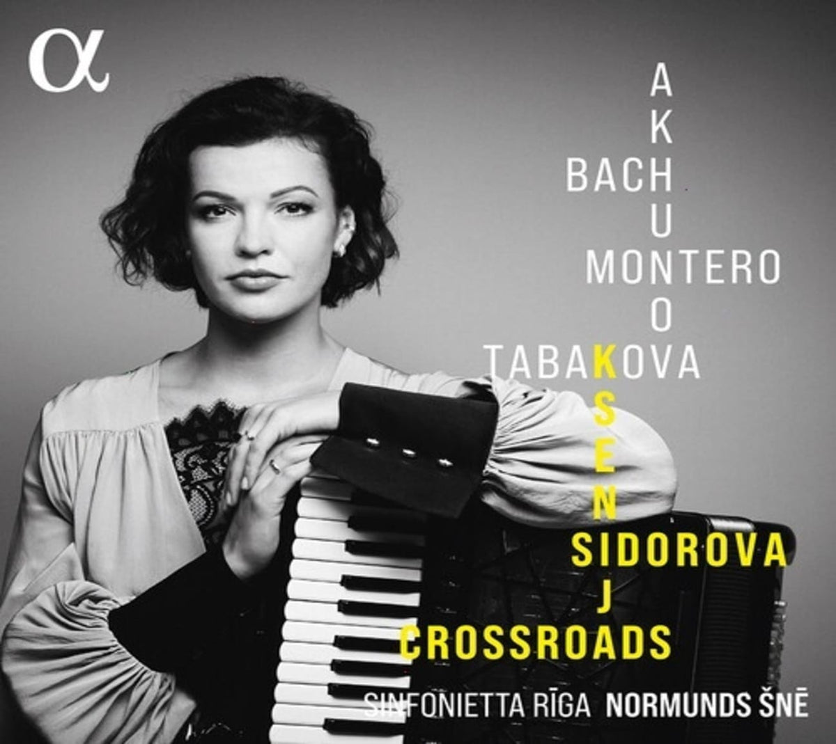 Ksenija Sidorova - Akhunov, J.S. Bach, Montero & Tabakova: Crossroads - (Ksenija Sidorova) - [CD]