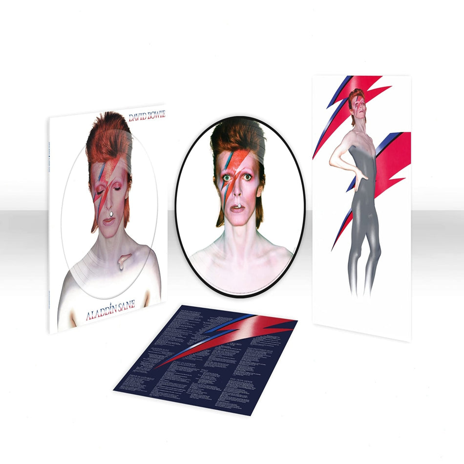 David Bowie - Aladdin Sane (50th Anniversary Picture Disc) [2013 Remaster] - (Picture Disc Vinyl, Remastered) - [Vinyl]