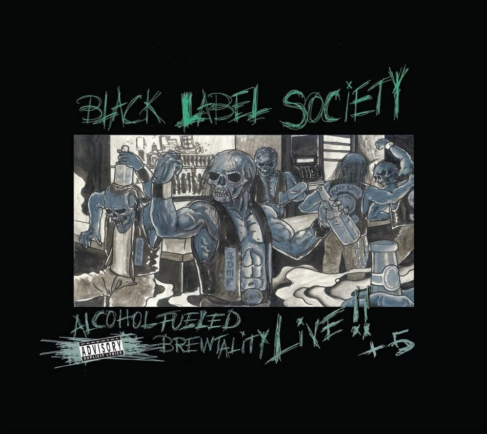 Black Label Society - Alcohol Fueled Brewtality Live! [Explicit Content] - (Parental Advisory Explicit Lyrics) - [CD]