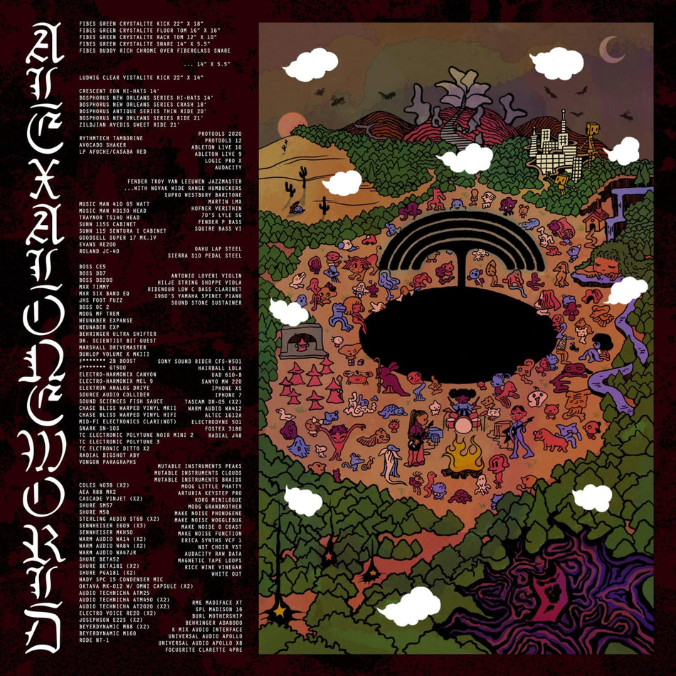 Alexalone - Alexaloneworld - Burgundy + Black Swirl Vinyl - [Vinyl]